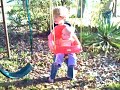 Kids on swings