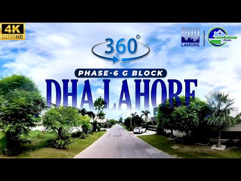 Discover the Luxury and Security of DHA Lahore Phase 6 G Block: Join Us for a 360° Video Tour!