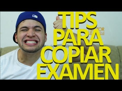 TIPS PARA COPIAR EN UN EXAMEN!!!