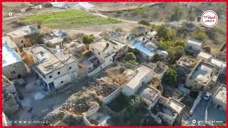 تصوير جوي لقرية فرخة قضاء سلفيت.