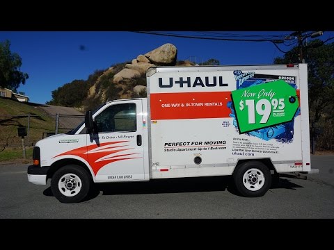 how to close u haul truck door