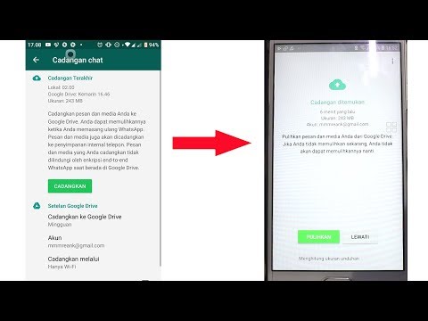 Cara TERBARU Backup Dan Mengembalikan Obrolan WhatsApp Di Android Cara TERBARU Backup Dan Mengembalikan Obrolan WhatsApp Di Android