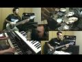 VRA! Split Screen Dream Theater Cover Collaboration - Metropolis Pt. 1 - Korg Oasys - Kurzweil PC3x