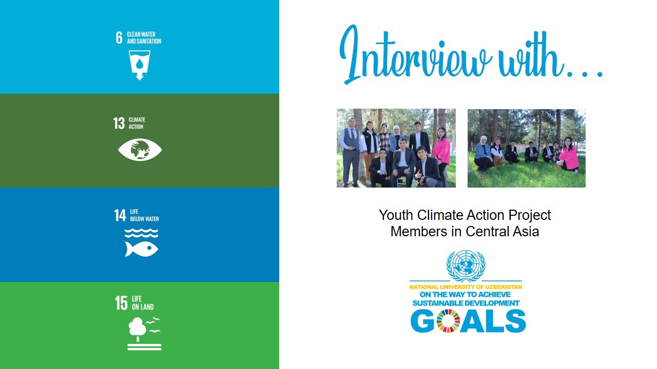 Youth Climate Action Project in Central Asia