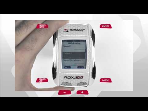 Видео о Велокомпьютер Sigma Sport ROX 10 SET white