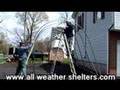 Portable garage & carport install-See how easy it is!