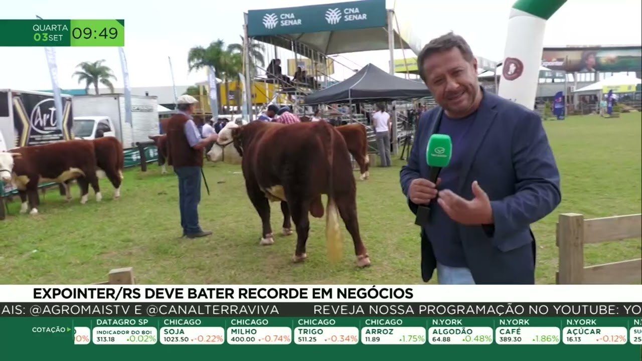 Expointer/RS deve bater recorde em negócios