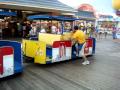 Watch the tram car - PLEASE! - On the Boardwalk in Wildwood, New Jersey