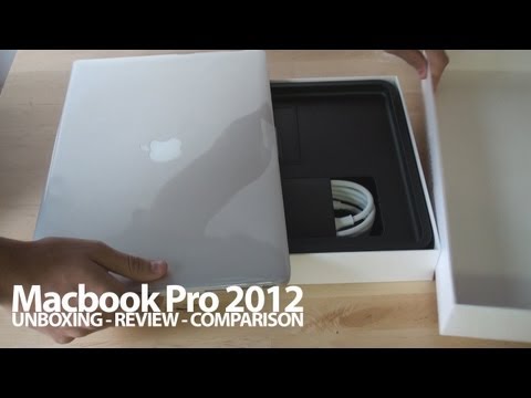 2012 macbook Pro Unboxing - We've finally got our Macbook Pro 2012 model delivered and it is pretty amazing! We currently have the 2011 model so it was great to compare the differences ...
