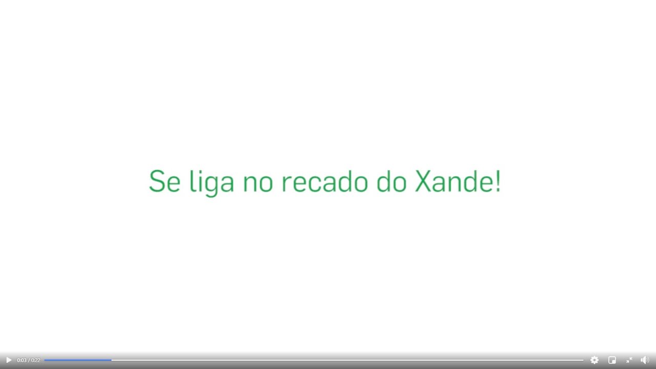 Recado do Xande