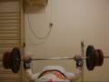 Boy lifting weights 2