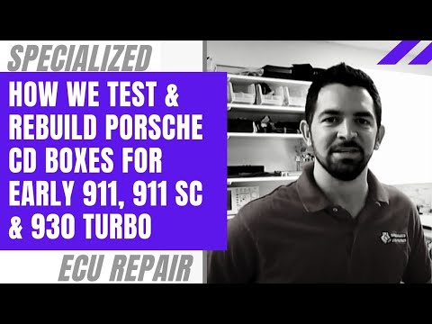 How we Test & Rebuild Porsche CD Boxes For Early 911, 911 SC & 930 Turbo