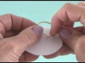 How to make a French Knot, the versatile embroidery stitch that can be used with beading