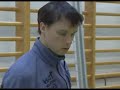 Finnish skijumpers playing in the gym / Innsbruck Finnish skijumpers playing in the gym / Innsbruck