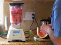 Blendtec blender makes watermelon juice