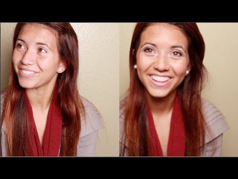 Teenagers - My 17 year old cousin Kara, doesn't wear much make. Mascara and lipgloss at the most. This video is giving you some tips on how to brighten the face or defin...