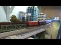 Rit van een kolentrein door de Joeppolder, een imaginaire polder uitgebeeld op een modulebaan.De getoonde modules maakten onderdeel uit van een baan getoond tijdens Rail 96 in Den Bosch.Bouwers baan: John F. Stevens en Eric-Paul JansenA coal train driving through the Joeppolder, an imaginary lowlands built on modules.These modules were part of a larger layout shown during Rail 96, an international model train exhibition in Den Bosch (The Netherlands)Layout builders: John F. Stevens and Eric-Paul Jansen