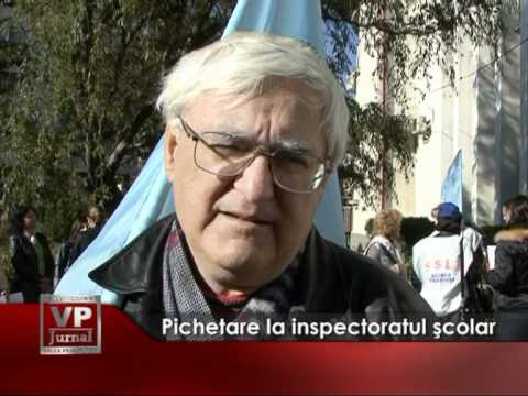 Pichetare la inspectoratul scolar