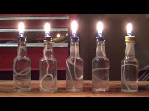 How to make small oil candles - HD
