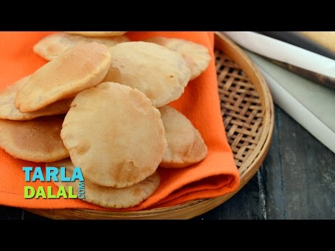 Puri (How to make Poori) by Tarla Dalal