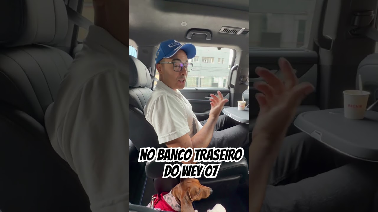 NO BANCO TRASEIRO DO WEY 07 é muito mais confortável