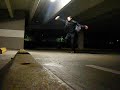 Practicing some new moves.