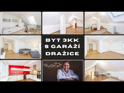 Video Světlo, prostor a klid obce kde se z bytu stává domov, 3kk s garáží v Dražicích.