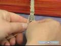 videos de How to Make Hemp Jewelry : Adding Bead Two to Square Knot Hemp Bracelet