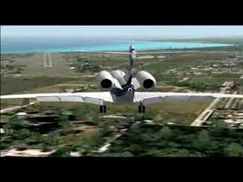VOR Approach To AGGH, Honiara