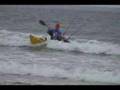 Kayak Surf Landing Wipe outs