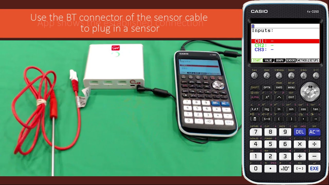 Connecting CLAB and sensors