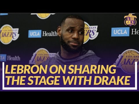 Video: Lakers Nation Interview: LeBron on Matchup With Blazers & Sharing Stage With Drake at Staples