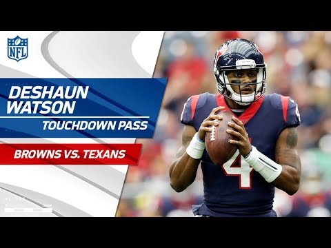 Video: Deshaun Watson's Huge TD Pass to Will Fuller | Browns vs. Texans | NFL Wk 6 Highlights