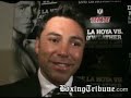 Oscar De La Hoya Q&A
