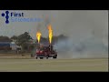 Jet-propelled Truck Races Biplane Jet-propelled Truck Races Biplane