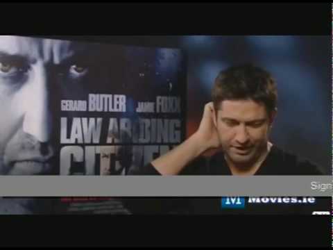 moviesireland - http://www.gerardjamesbutler.co.uk Gerard Butler interview on Law abiding citizen movies ireland.