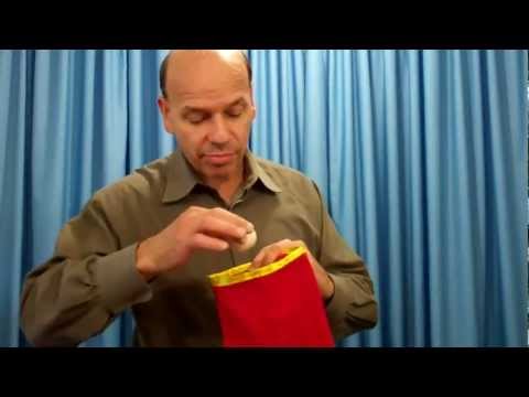 how to perform the egg bag trick