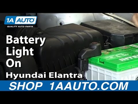 Why Is my Battery Light On? Alternator Fuse 2001-06 Hyundai Elantra