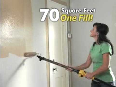 how to paint with a roller w