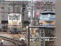寝台特急「はやぶさ」+「富士」到着・EF66 機関車入替・連結・回送 東京駅