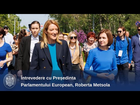 The Head of State met with the President of the European Parliament, Roberta Metsola: "The EU Parliament has always been on the side of our citizens"