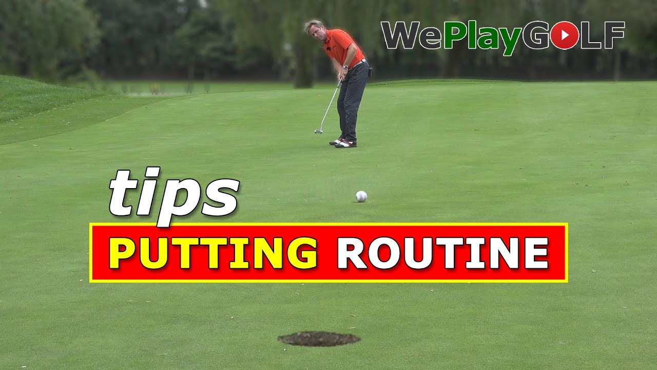 Make LESS PUTTS with a PUTTING Routine - Golf Tips to become a better putter