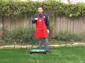Sunlawn LMM40 manual reel mower product video