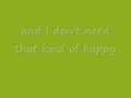 Emily West That Kind Of Happy Official Music Video and Lyrics