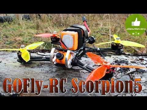 ✔ GOFly-RC Scorpion5 - FPV Квадрокоптер для Фристайла!