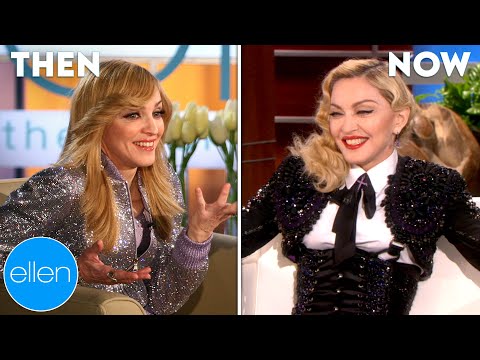Then and Now: Madonna's First and Last Appearances on 'The Ellen Show'