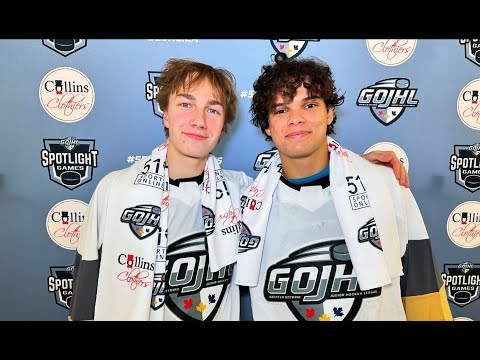 Highlights and interviews from Tuesday November 12th between the GOJHL 2006 born West All-Stars and the Tigers at Ridley College in St. Catharines.