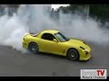 Mazda RX7 Nice Burnout Mazda RX7 Nice Burnout