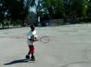 nate plaing tennis