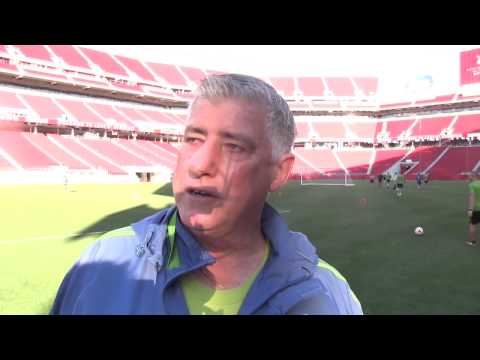 Video: Interview: Sigi Schmid on Levi's Stadium and Chad Marshall's Health
